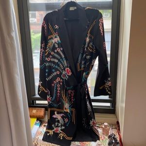 Silk Wrap Dress